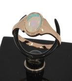 Opaal 14k gouden vintage dames ring klassiek retro, 18 tot 19, Voordeelsieraden, Verzenden, Zo goed als nieuw