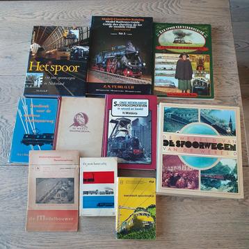 Diverse spoorweg/trein/modeltrein boeken - alles in 1 x