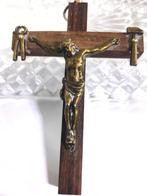 Echt Paterskruis hanger brons Christus origineel Vintage🙏🤗, Ophalen of Verzenden