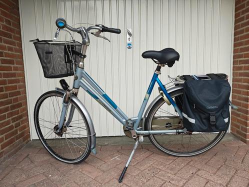 Gazelle Chamonix Plus Damesfiets, Fietsen en Brommers, Fietsen | Dames | Damesfietsen, Gebruikt, Gazelle, Versnellingen, 53 tot 56 cm