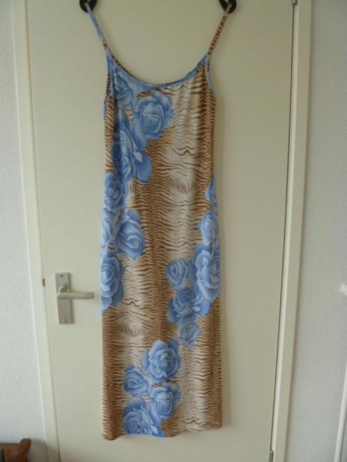Zomer/vakantie jurk. Lange, luchtige bloemenjurk. Mt. 36/38, Kleding | Dames, Jurken, Zo goed als nieuw, Maat 36 (S), Onder de knie