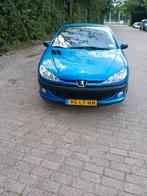 Peugeot 206 1.6 16V CC 2003 Blauw, Auto's, Peugeot, Zwart, 4 cilinders, Cabriolet, Handgeschakeld
