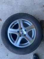 Winterbanden met velg 195/65 R15, Gebruikt, 15 inch, Banden en Velgen, Personenwagen