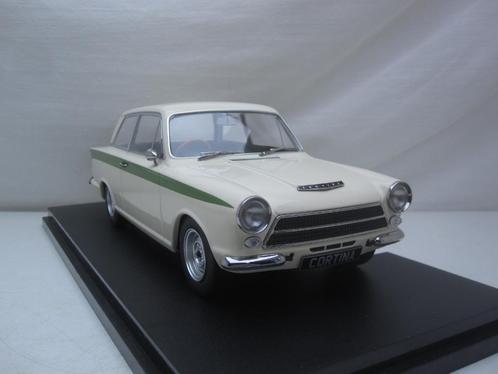Ford Lotus Cortina Mk1 1963  1:18 MCG, Hobby en Vrije tijd, Modelauto's | 1:18, Nieuw, Auto, Overige merken, Ophalen of Verzenden