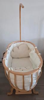 Babywieg met stootkussen en matras, Ophalen, Zo goed als nieuw, Wieg