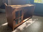 Art deco, Jaren 30 Wandkastje met facetglas, Antiek en Kunst, Antiek | Meubels | Kasten, Ophalen