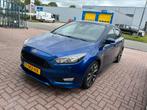 Ford Focus 1.0 Ecoboost 92KW 5D 2017 Blauw, Auto's, 65 €/maand, 125 pk, Blauw, 1200 kg