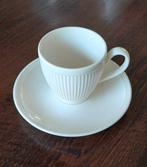 Wedgwood Winsor. 4 x kop en schotel, Huis en Inrichting, Ophalen, Zo goed als nieuw, Wedgwood, Kop(pen) en/of Schotel(s)