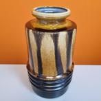 retro vintage keramische vaas VEB Haldensleben Germany 70s, Overige kleuren, Aardewerk of Porselein, Ophalen of Verzenden, Zo goed als nieuw