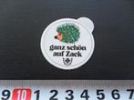 sticker leger duitsland bundeswehr egel ganz schön auf zack, Verzamelen, Stickers, Ophalen, Zo goed als nieuw