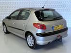 Peugeot 206 1.6-16V Gentry Airco TREKHAAK / 162.000km (2004), Auto's, Voorwielaandrijving, Stof, Zwart, 4 cilinders