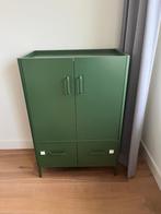 Ikea Idasen locker kast met deuren en lades - donkergroen, Ophalen, Zo goed als nieuw