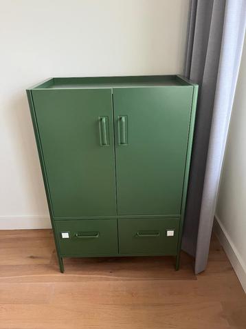 Ikea Idasen locker kast met deuren en lades - donkergroen beschikbaar voor biedingen