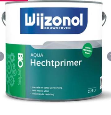 Wijzonol Aqua Hechtprimer Bio 2.5 liter RAL Creme wit 9001 beschikbaar voor biedingen
