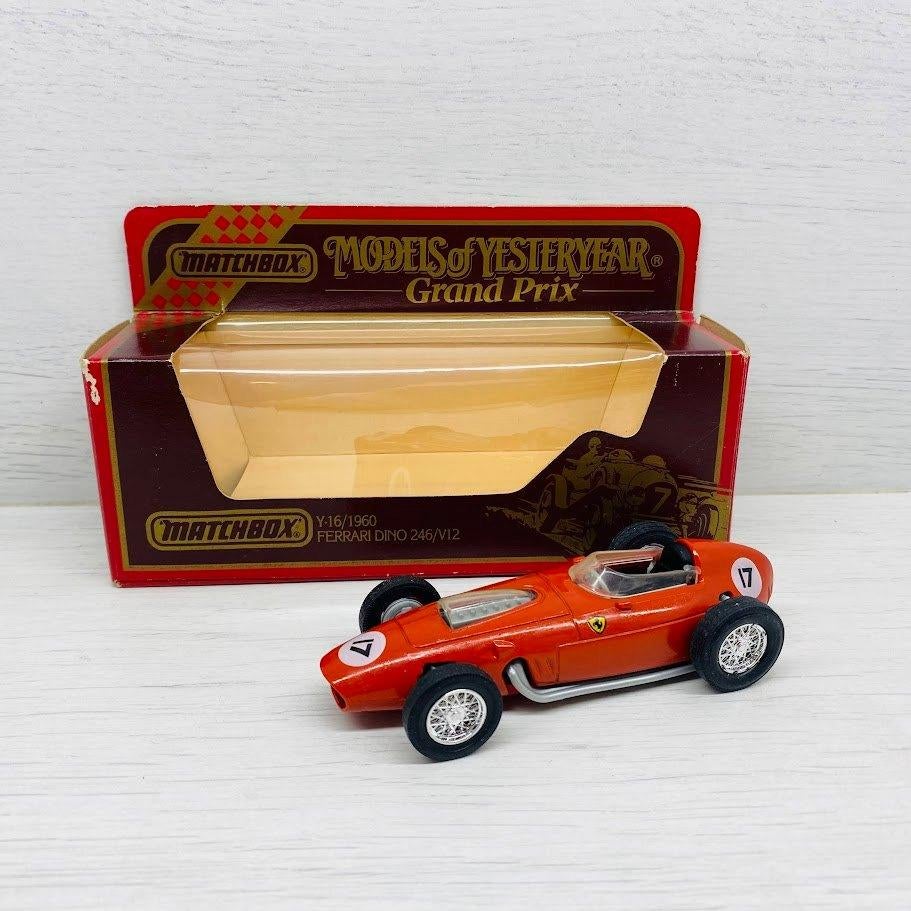 Matchbox | Ferrari Dino 246/V12 1960 - Models of Yesteryear, Ophalen of Verzenden, Zo goed als nieuw, Auto