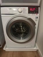 Wasmachine AEG, 6 tot 8 kg, Ophalen, Zo goed als nieuw, 85 tot 90 cm