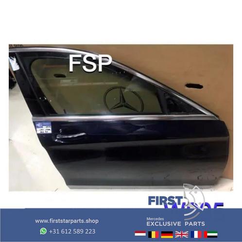W205 S205 DEUR RECHTSVOOR PORTIER C Klasse BLAUW 2014-2020 C, Auto-onderdelen, Carrosserie en Plaatwerk, Deur, Mercedes-Benz, Voor