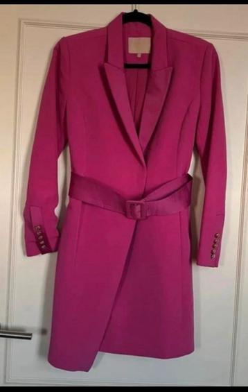 Fuchsia, Pink JoshV, Josh V Romance jurk, blazerdress S beschikbaar voor biedingen