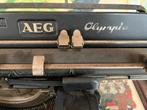 AEG Olympia Typemachine, Ophalen