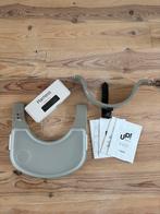 Kidsmill kinderstoel: dienblad en babyset, Kinderen en Baby's, Kinderstoelen, Ophalen, Gebruikt, Meegroeistoel, Gordel(s)