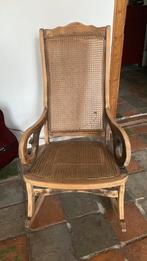 Schommelstoel met webbing, Ophalen