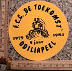 Vintage sticker Fietscross Club BMX de toekomst Odiliapeel, Ophalen of Verzenden, Zo goed als nieuw