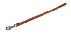 FLAMINGO Korte Hondenriem Leder Cognac 18 mm x 63 cm KOOPJE!, Ophalen of Verzenden, Nieuw, Hondenriem