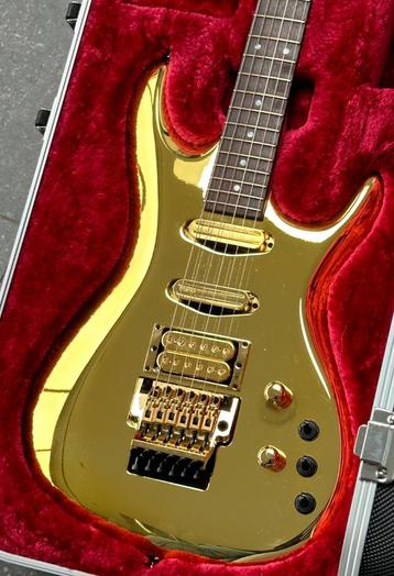 Ibanez JS2GD Gold Chrome Boy Joe Satriani Mint beschikbaar voor biedingen