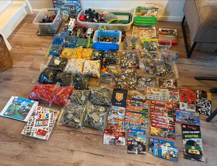Giga LEGO Partij gesorteerd, Kinderen en Baby's, Speelgoed | Duplo en Lego, Gebruikt, Lego, Losse stenen, Ophalen