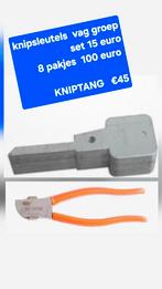Knipsleutels €15  hu66  8 voor €100. kniptang €45 id48, Ophalen of Verzenden, Nieuw