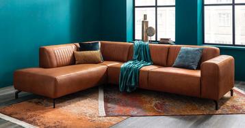 Hoekbank Otis Leen Bakker - Zo goed als nieuw! 77x276x210 cm beschikbaar voor biedingen