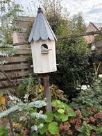 Leuk vogelhuisje op paal, Tuin en Terras, Vogelhuisjes en Vogelbaden, Ophalen, Zo goed als nieuw