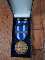 Medaille NATO ISAF, Ophalen of Verzenden, Landmacht, Nederland, Lintje, Medaille of Wings