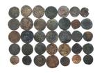 Nederland (o.a. Spaanse Nederlanden) lot met 35 oorden, Postzegels en Munten, Munten | Nederland, Ophalen of Verzenden, Vóór koninkrijk