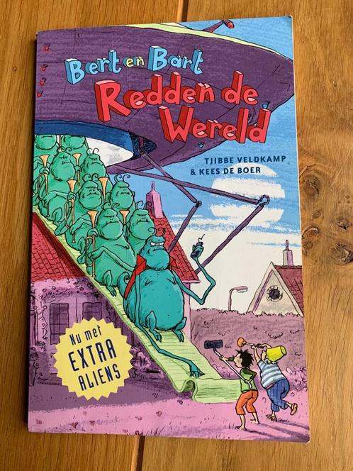 Bert en Bart redden de wereld – Tjibbe Veldkamp, Boeken, Kinderboeken | Jeugd | onder 10 jaar, Zo goed als nieuw, Fictie algemeen