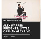 alex warren kaartje 7 mei, Eén persoon, Mei