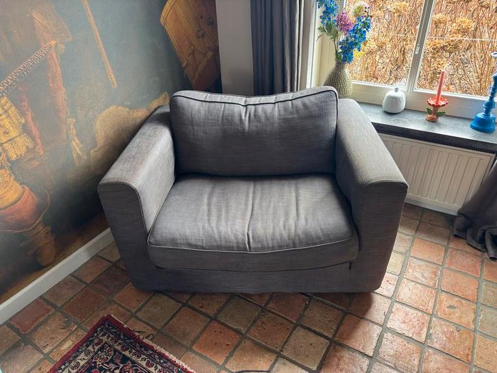 2 x Loungebank Linteloo Easy Living, Huis en Inrichting, Fauteuils, Zo goed als nieuw, Stof, 100 tot 125 cm, 75 tot 100 cm, Ophalen of Verzenden