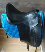 Pony zadel 16.5 inch en massimo dressuur 2, Dieren en Toebehoren, Paarden en Pony's | Zadels, Ophalen, Zo goed als nieuw, Dressuur