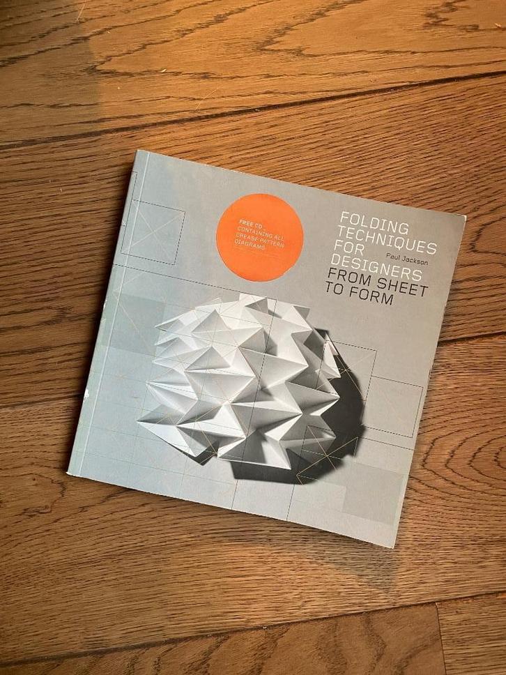 Folding Techniques designers Paul Jackson, Boeken, Kunst en Cultuur | Fotografie en Design, Zo goed als nieuw, Overige onderwerpen