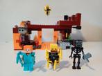 Lego minecraft de Blaze brug 21154, Kinderen en Baby's, Speelgoed | Duplo en Lego, Ophalen of Verzenden, Zo goed als nieuw