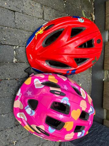 Kinder fietshelmen maat 52 tot 56 beschikbaar voor biedingen