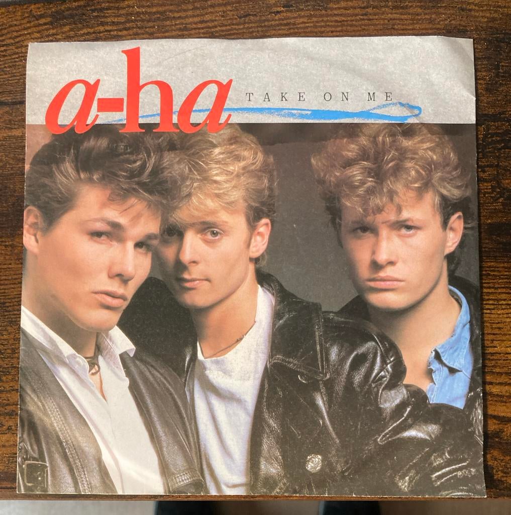 A-ha - Take On Me Single, Gebruikt, 7 inch, Single, Ophalen of Verzenden