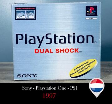 Sony PlayStation 1 Dual Shock - Zo Goed Als Nieuw! beschikbaar voor biedingen