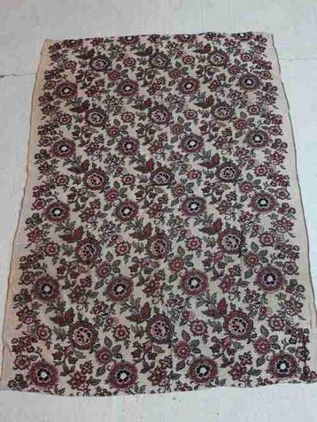 Grand foulard woonkleed crème bloemen 175/130 beschikbaar voor biedingen