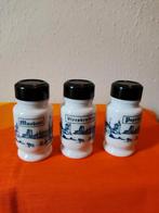 Drie mooie vintage kruidenpotjes, Verzenden