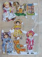 NIEUWSTAAT vel POESIEPLAATJES poëzie plaatjes POPPEN glitter, Ophalen of Verzenden, Zo goed als nieuw, Versiering of Embellishment