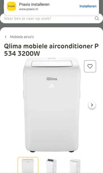 Qlima mobiele airconditioner P 534 3200W beschikbaar voor biedingen