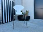 Fritz Hansen, Arne Jacobsen, mier design stoelen, Verzenden, Wit, Design, Zo goed als nieuw