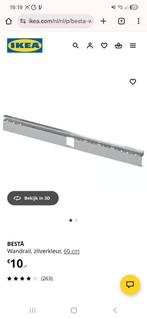 Ikea besta wandrail 60cm NIEUW! 2 stuks, Ophalen, Nieuw