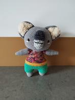 Knuffel koala gehaakt, Hobby en Vrije tijd, Breien en Haken, Ophalen of Verzenden, Haken, Wol of Garen